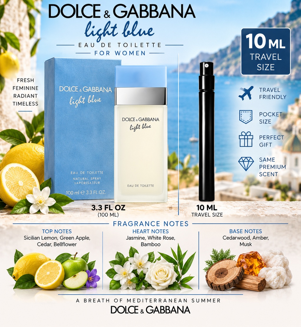 DOLCE&GABANNA LIGHT BLUE 10ML