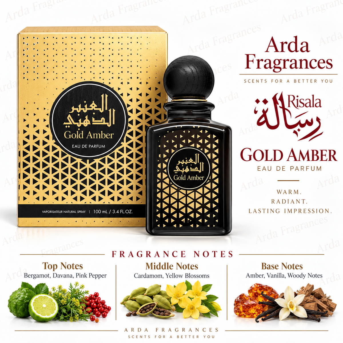 GOLD AMBER EDP