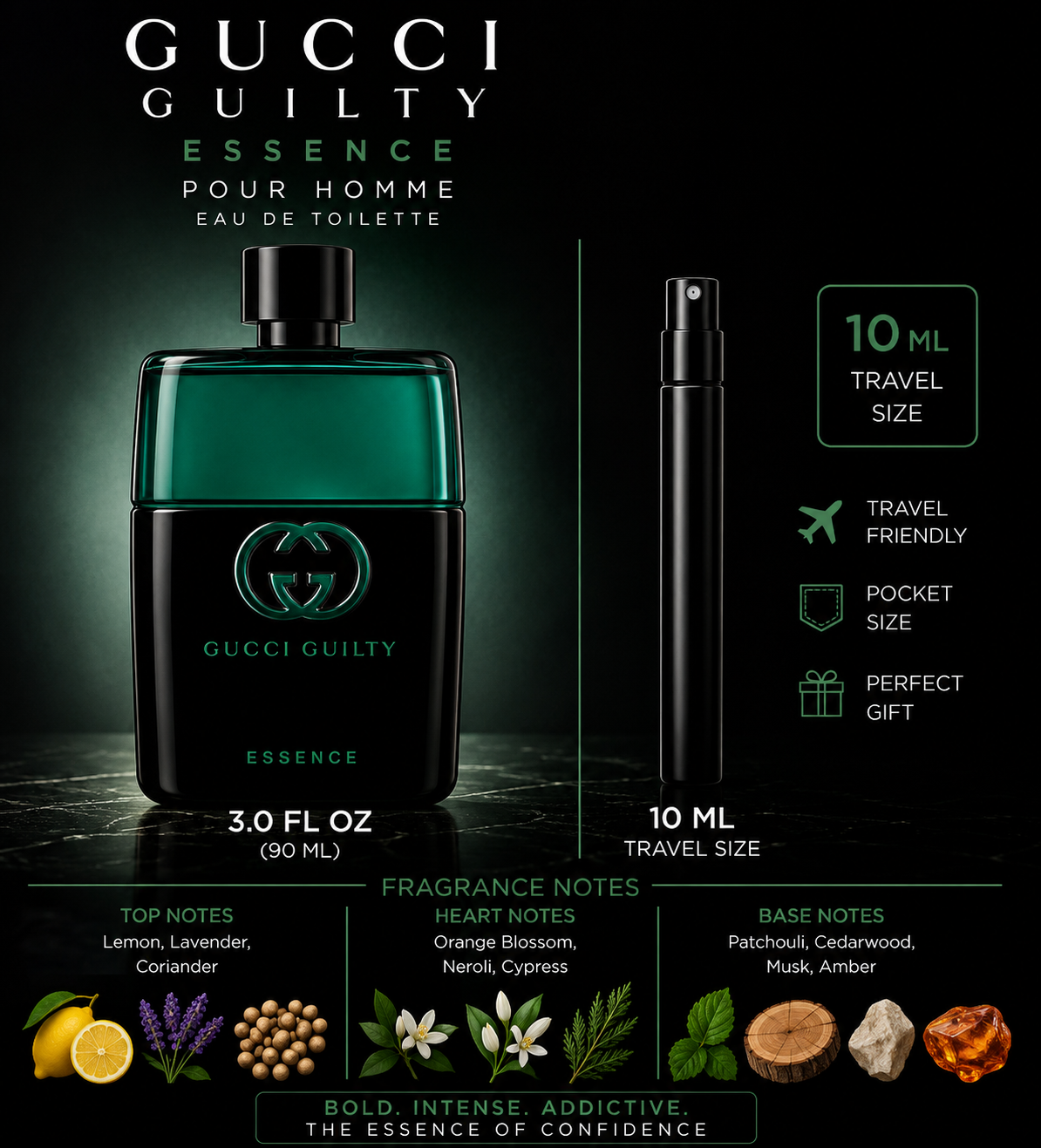 GUCCI GUILTY ESSENCE 10 ML