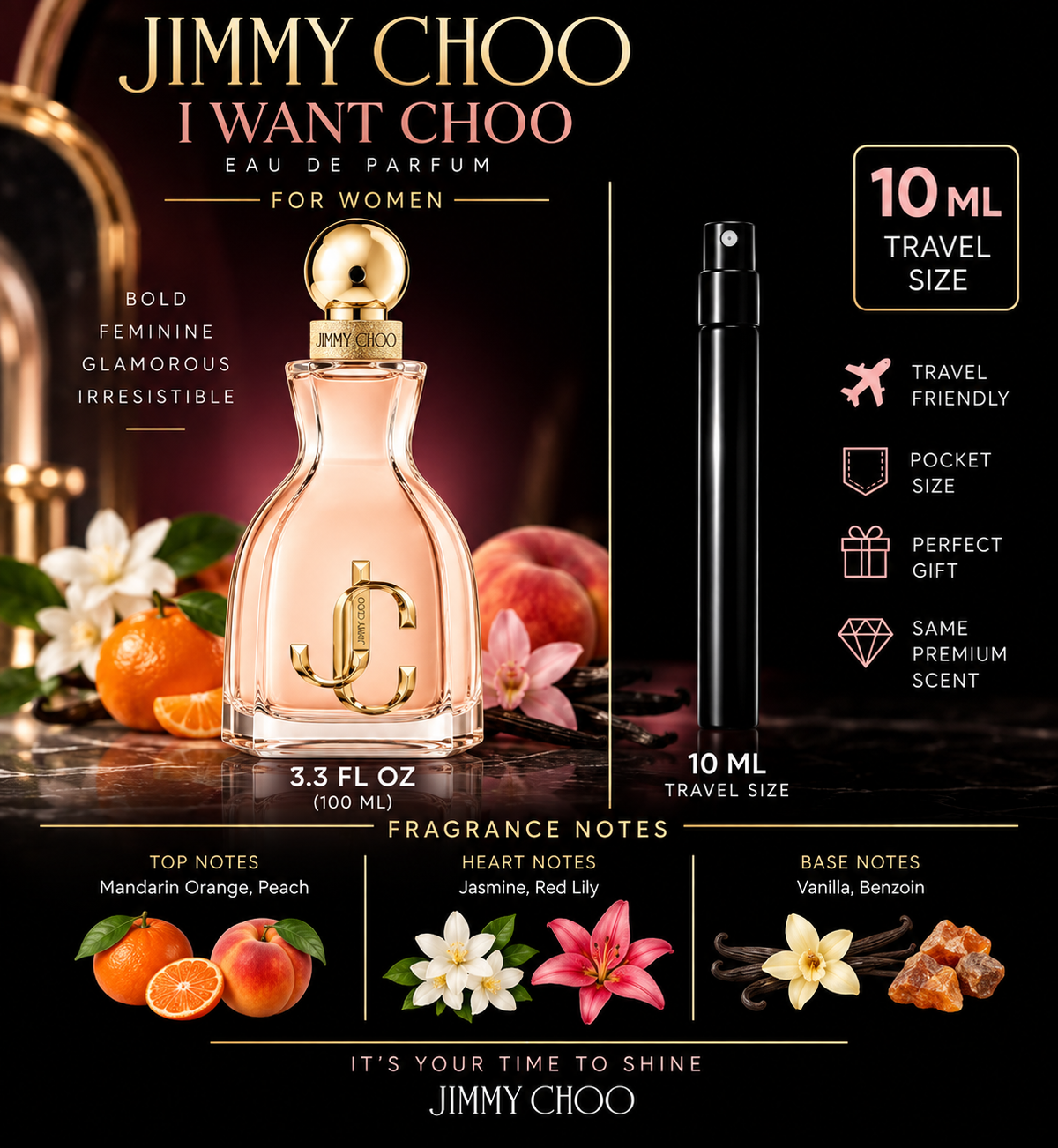 JIMMY CHOO I WANT CHOO 10 ML