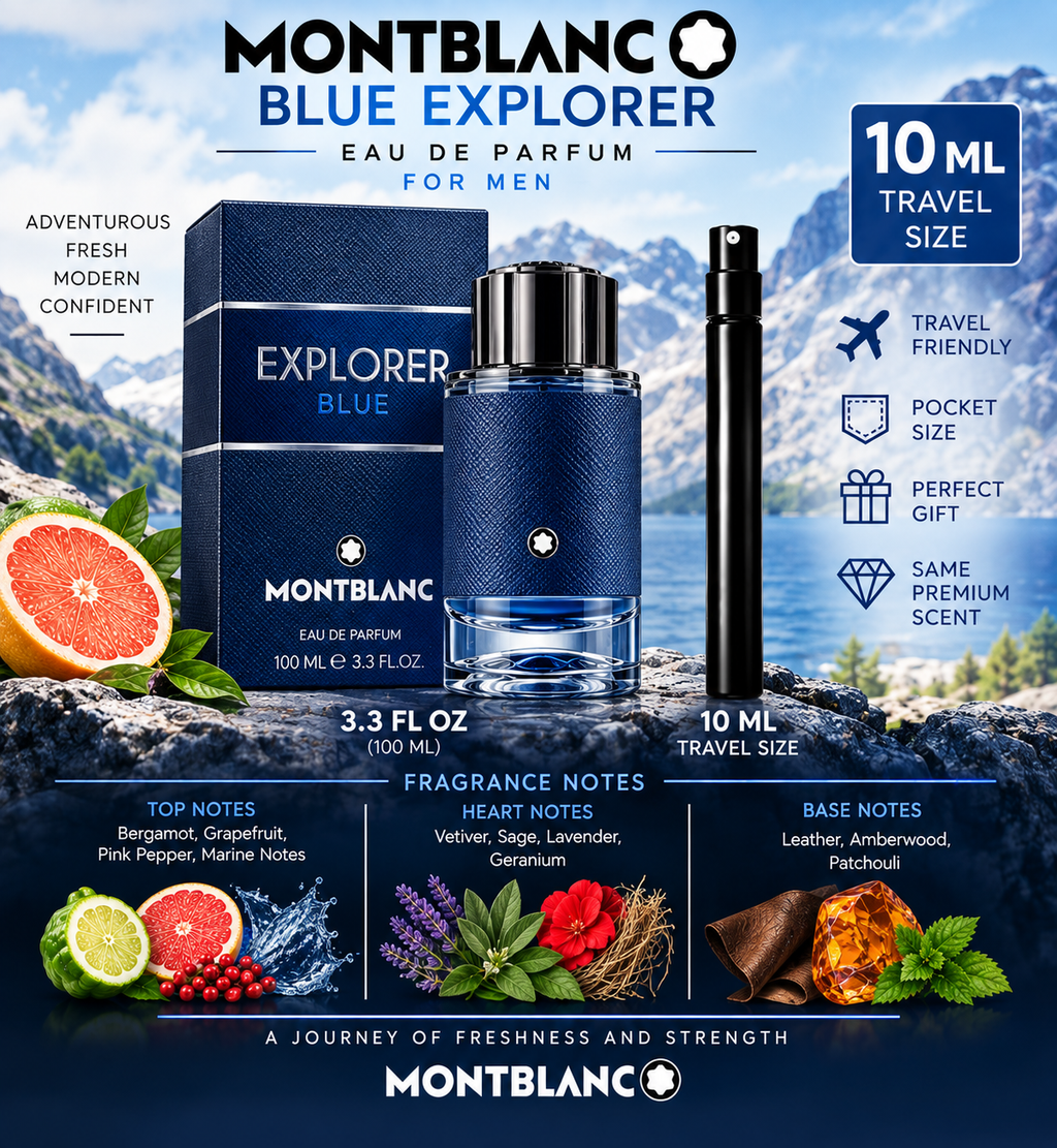 MONT BLANC EXPLORER ULTRA BLUE 10 ML
