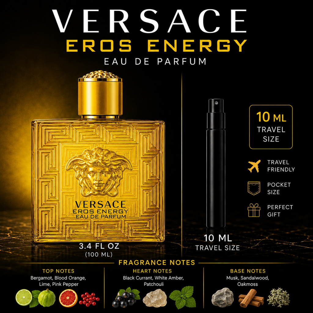 VERSACE EROS ENERGY EAU DE PARFUM 10 ML