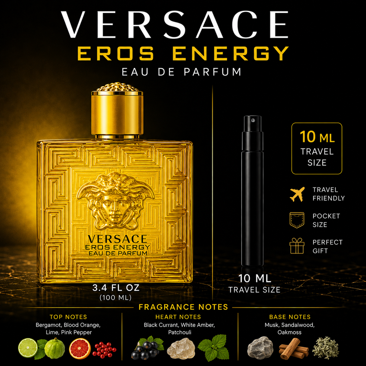 VERSACE EROS ENERGY EAU DE PARFUM 10 ML